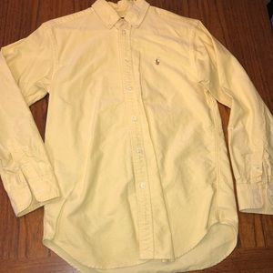 Yellow Ralph Lauren Button Down
